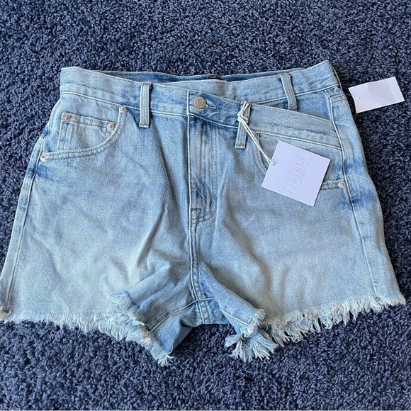 PISTOLA Bobbie Cut Off Denim Jean Shorts 26 - Picture 1 of 7